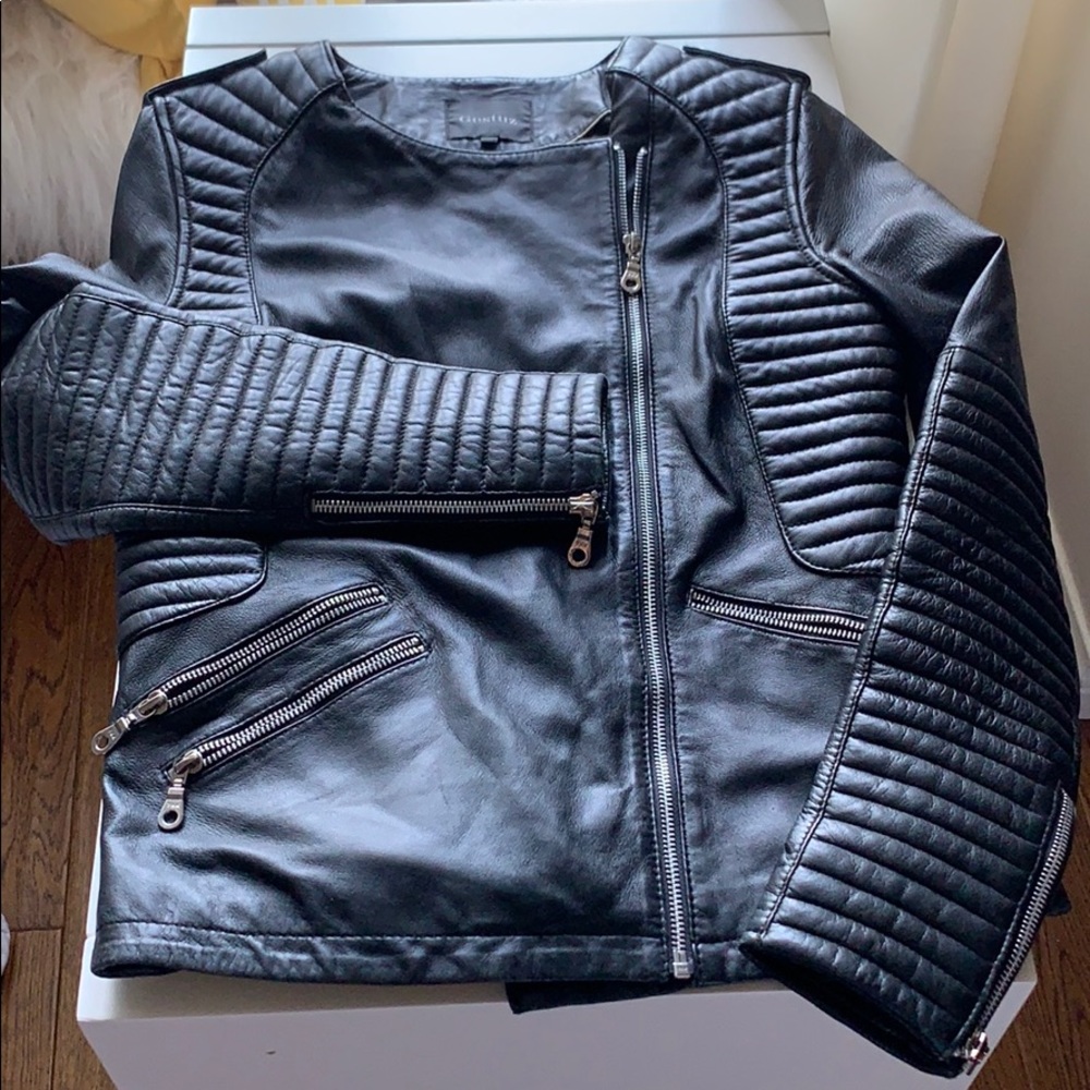 Gestuz Leather Jacket